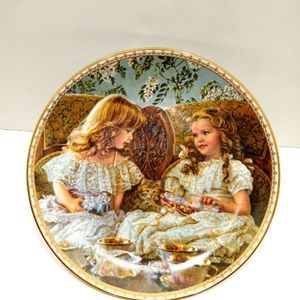 vintage Limited Edition best friend plate